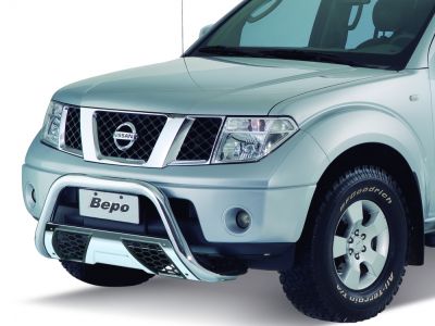 Para-choque de Impulso com Grade Esportiva para Nissan Frontier 2003...2007 / 2008...2016